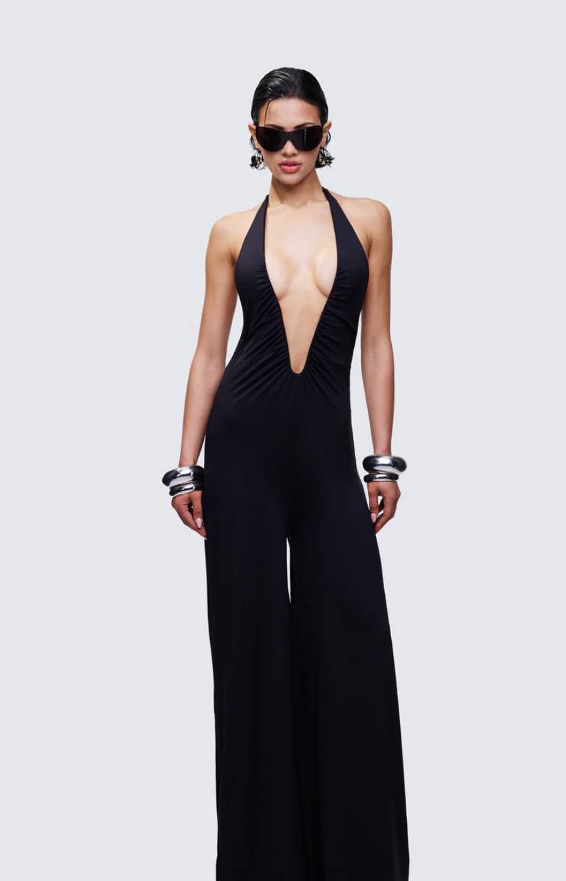Saoirse Plunge Jumpsuit