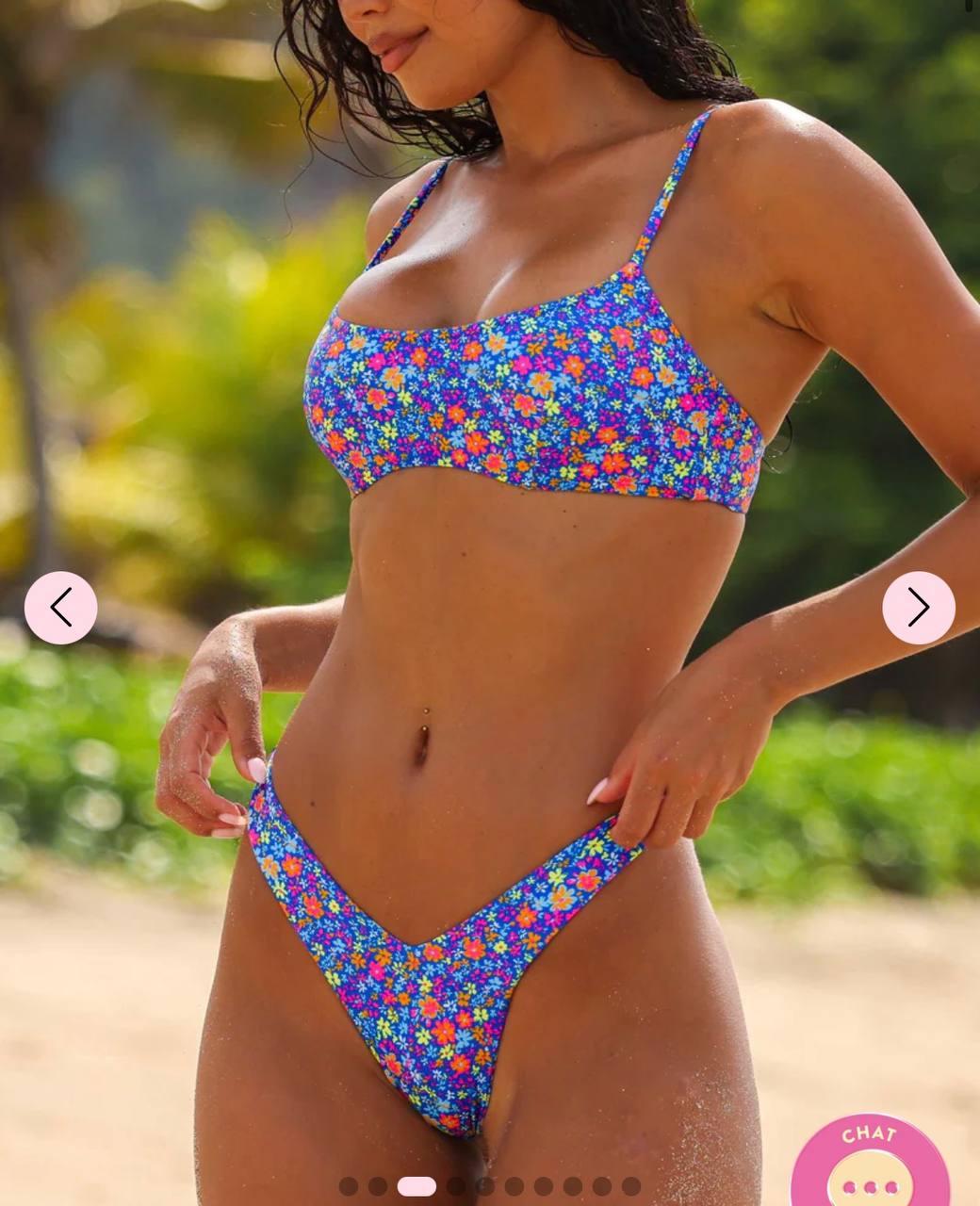 Kulani Kinis Electric Bloom Bikini Set