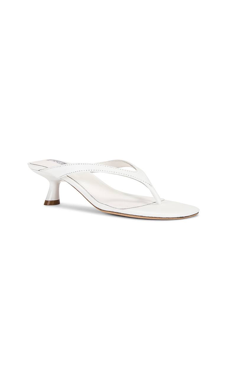 Krista Sandal in Milk Capretto